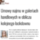 Umowy najmu w galeriach handlowych w obliczu lockdownu