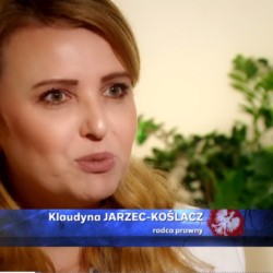 Komentarz Mecenas Jarzec-Koślacz w programie telewizyjnym "Państwo w Państwie"