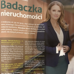 Wywiad z mec. Jarzec-Koślacz pt. „Badaczka Nieruchomości”