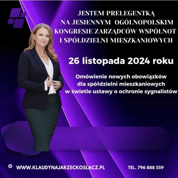 Występ na Jesiennym Ogólnopolskim Kongresie Zarządców Wspólnot i Spółdzielni Mieszkaniowych!
