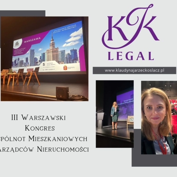 III Warszawski Kongres Wspólnot Mieszkaniowych i Zarządców Nieruchomości